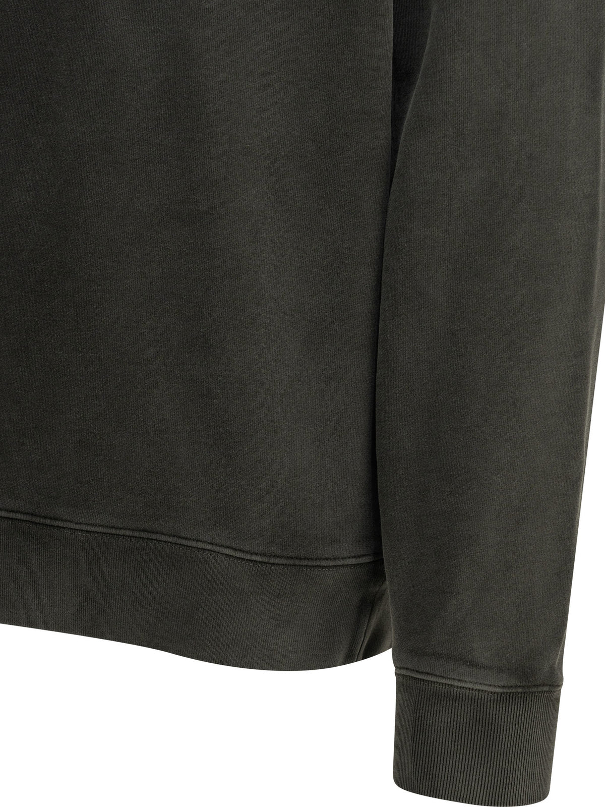 Maison Kitsuné "Fox Head Faded" Crew Neck Sweatshirt - Black