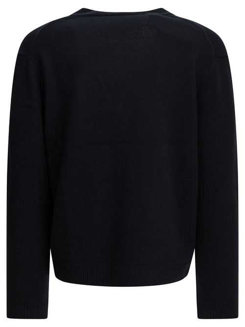 Maison Kitsuné "Fox Head" Cardigan - Blue