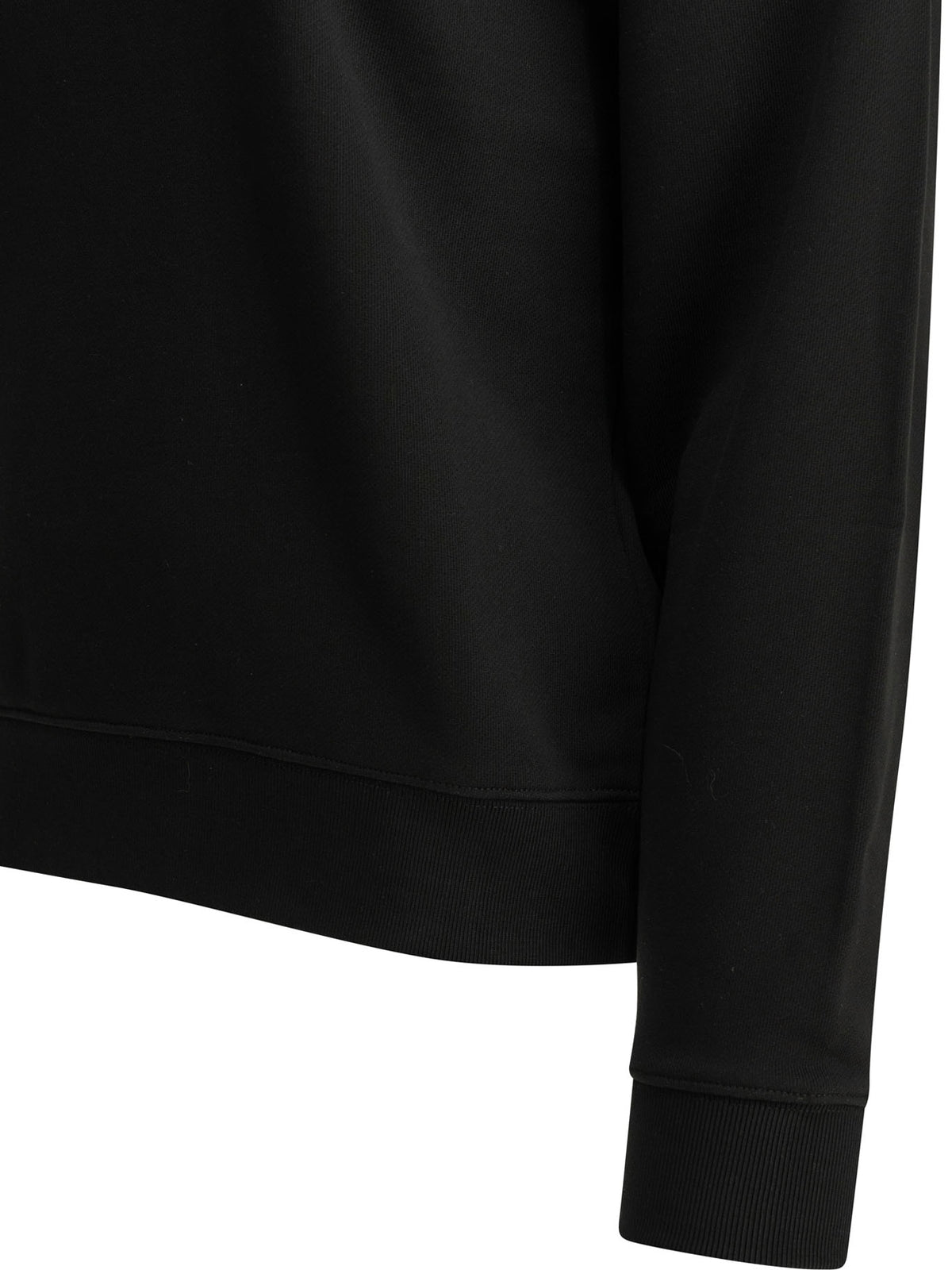 Maison Kitsuné "Baby Fox" Crew-Neck Sweatshirt - Black