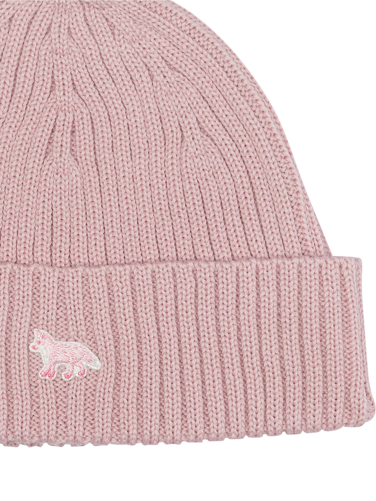 Maison Kitsuné "Baby Fox" Beanie - Pink