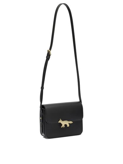 Maison Kitsuné "Edie" Small Croosbody Bag - Black