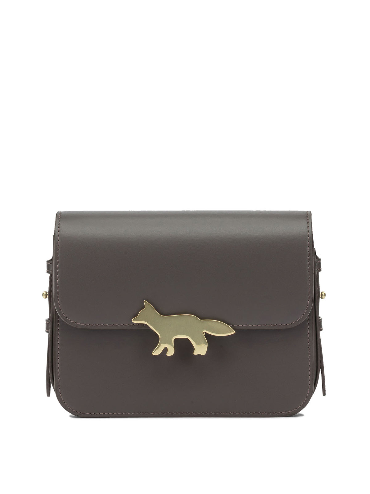 Maison Kitsuné "Edie" Small Croosbody Bag - Brown
