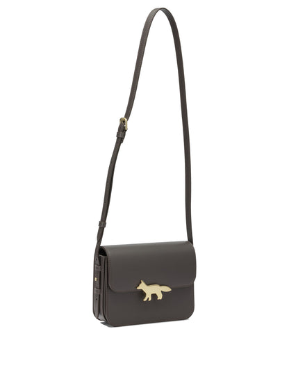 Maison Kitsuné "Edie" Small Croosbody Bag - Brown
