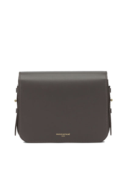 Maison Kitsuné "Edie" Small Croosbody Bag - Brown