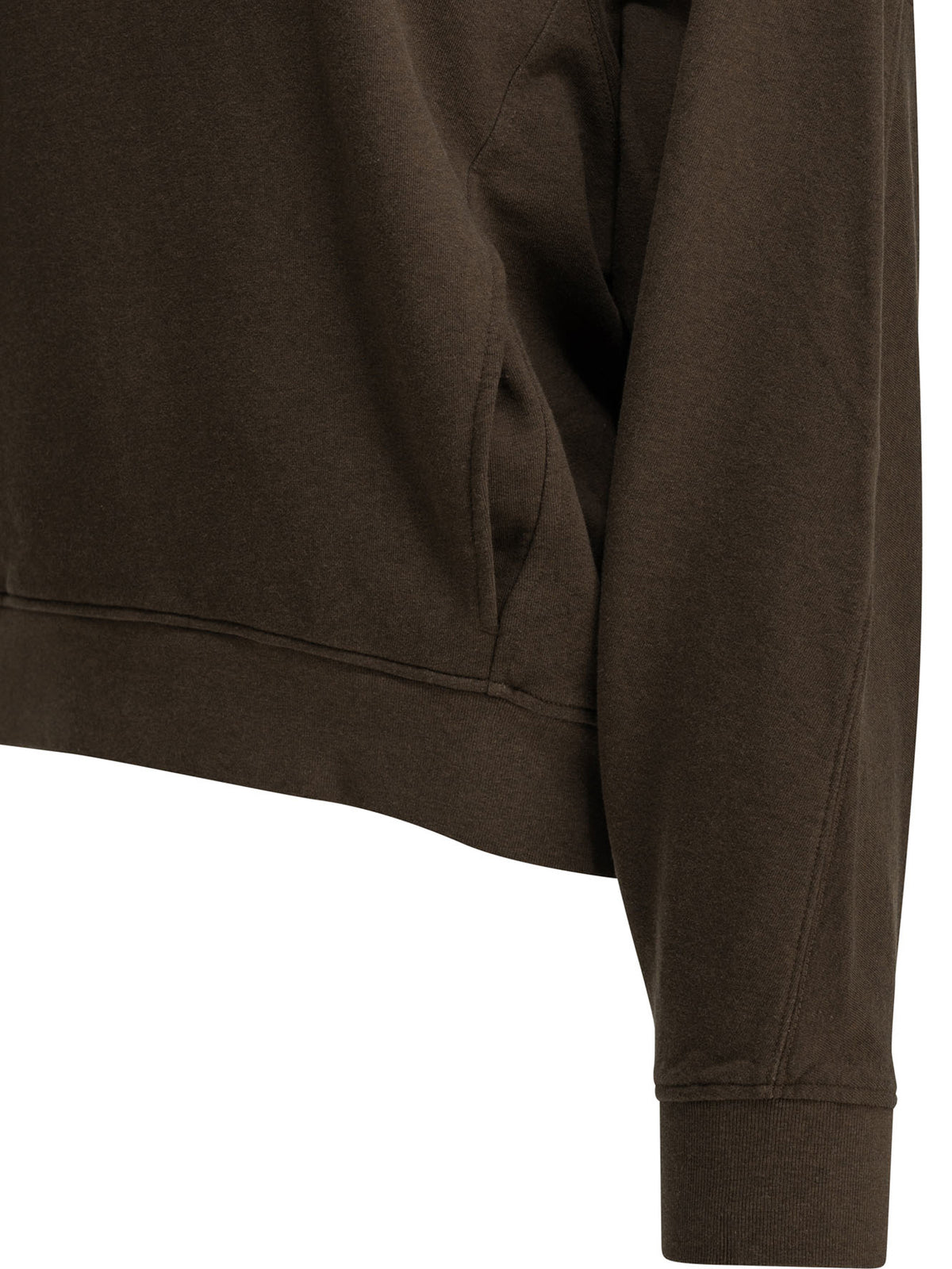 Maison Kitsuné "Baby Fox" Crew-Neck Sweatshirt - Brown