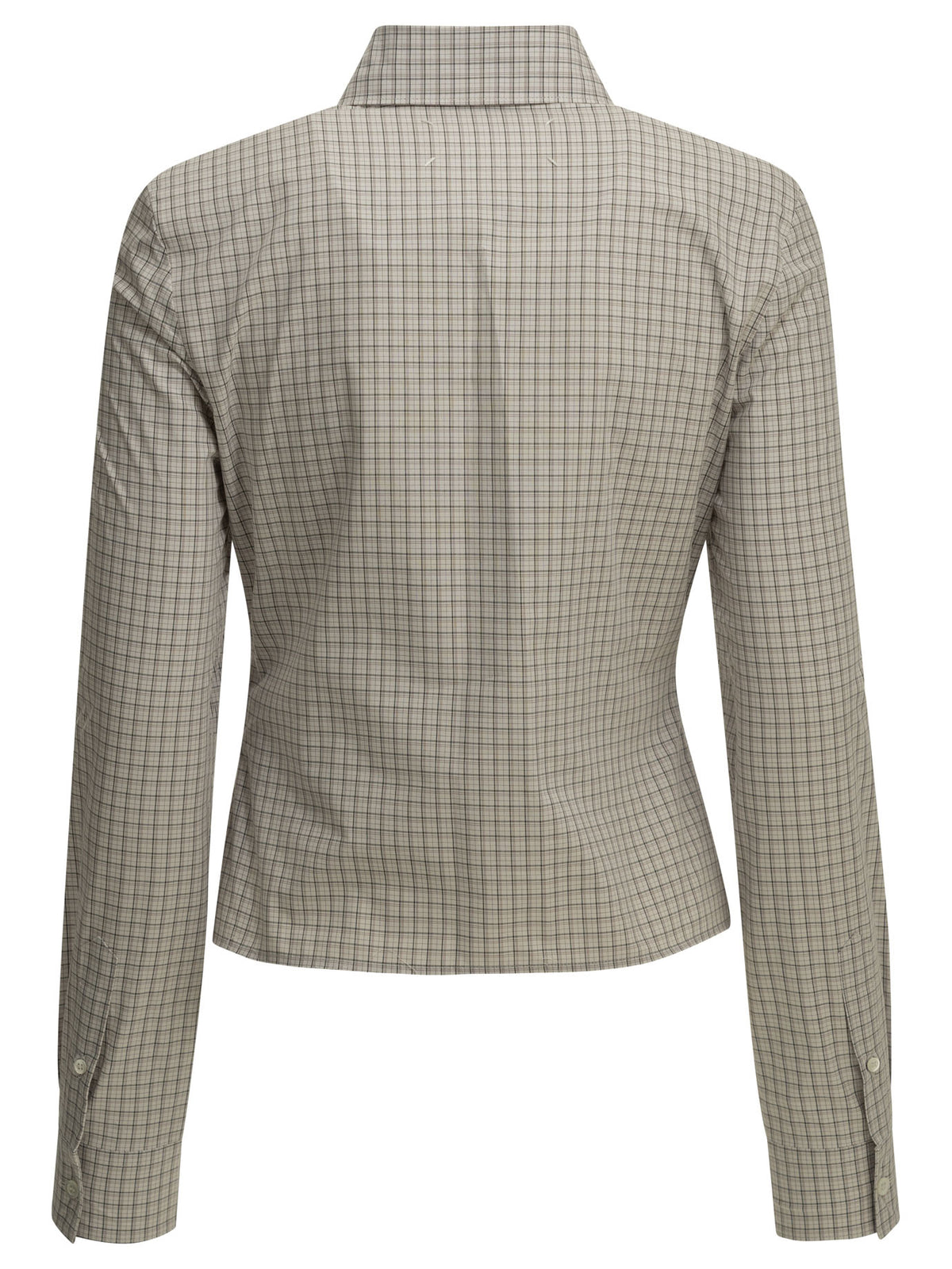 Maison Margiela "Pointed Hem" Casual Shirt - Grey