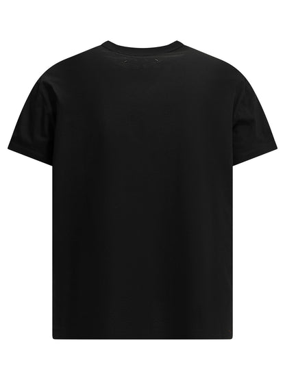 Maison Margiela Crewneck T-shirt with logo - Black