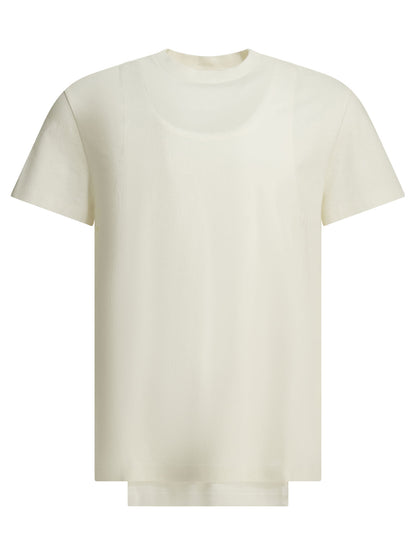 Maison Margiela "Double Layer" Crew-Neck T-Shirt - White