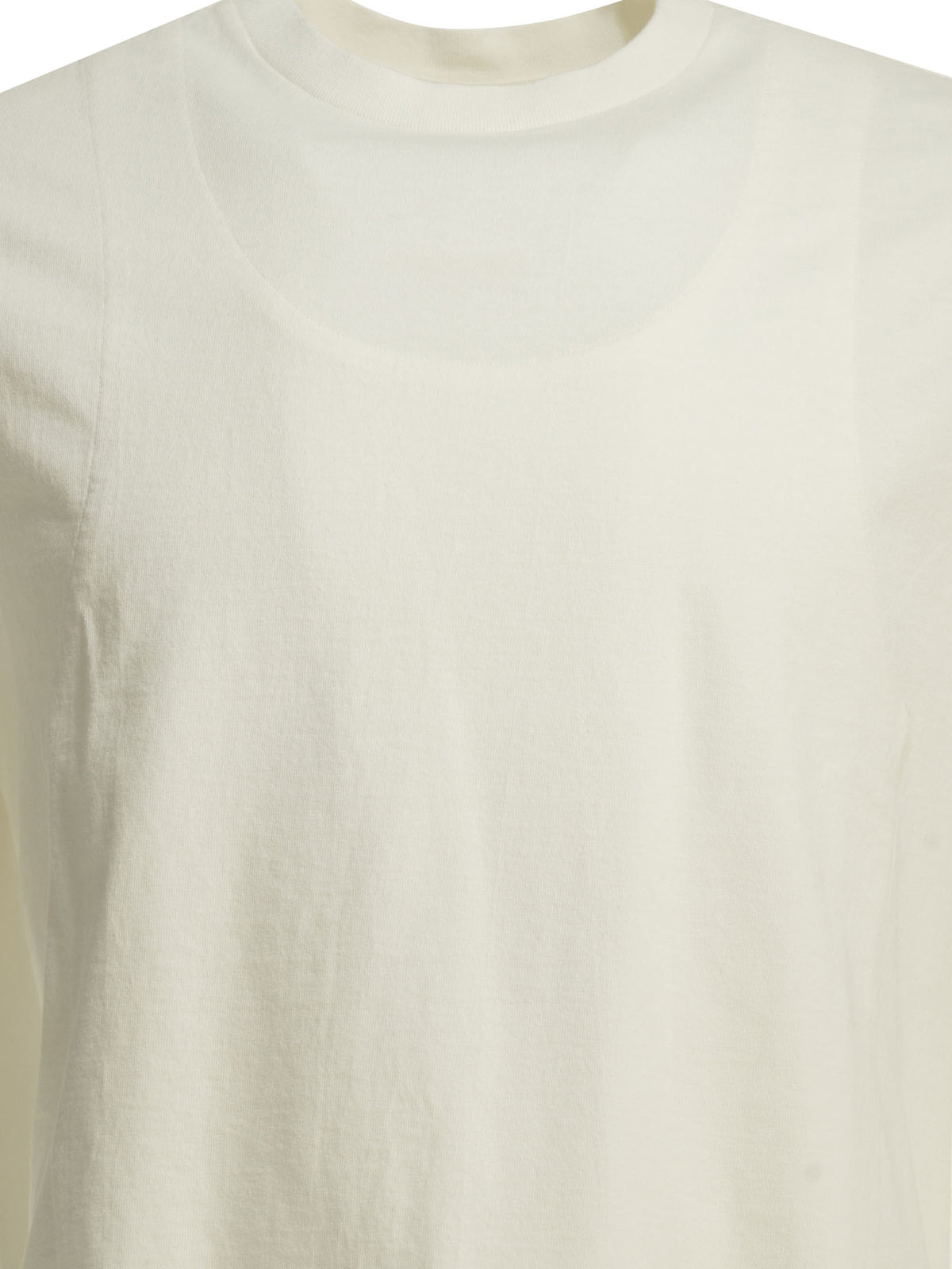 Maison Margiela "Double Layer" Crew-Neck T-Shirt - White