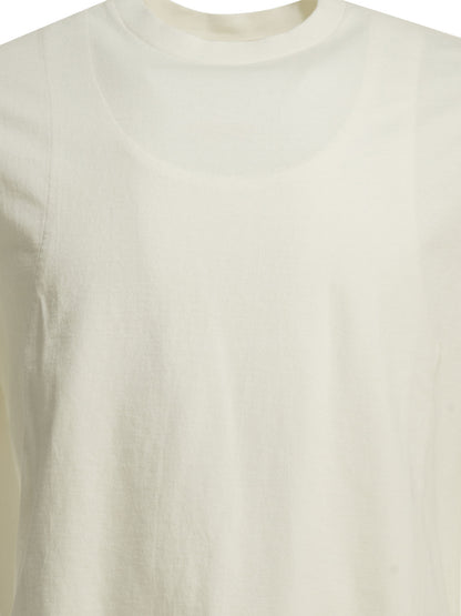 Maison Margiela "Double Layer" Crew-Neck T-Shirt - White