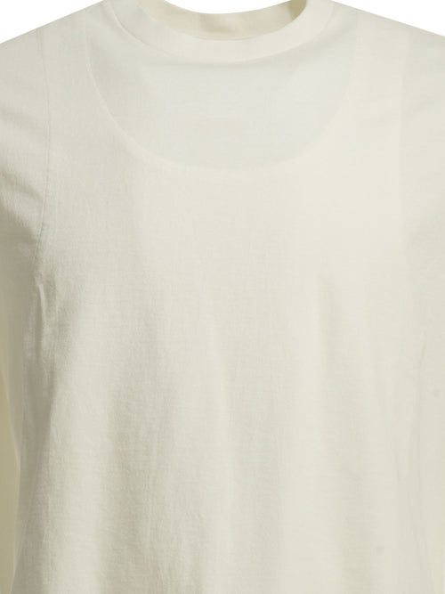 Maison Margiela "Double Layer" Crew-Neck T-Shirt - White