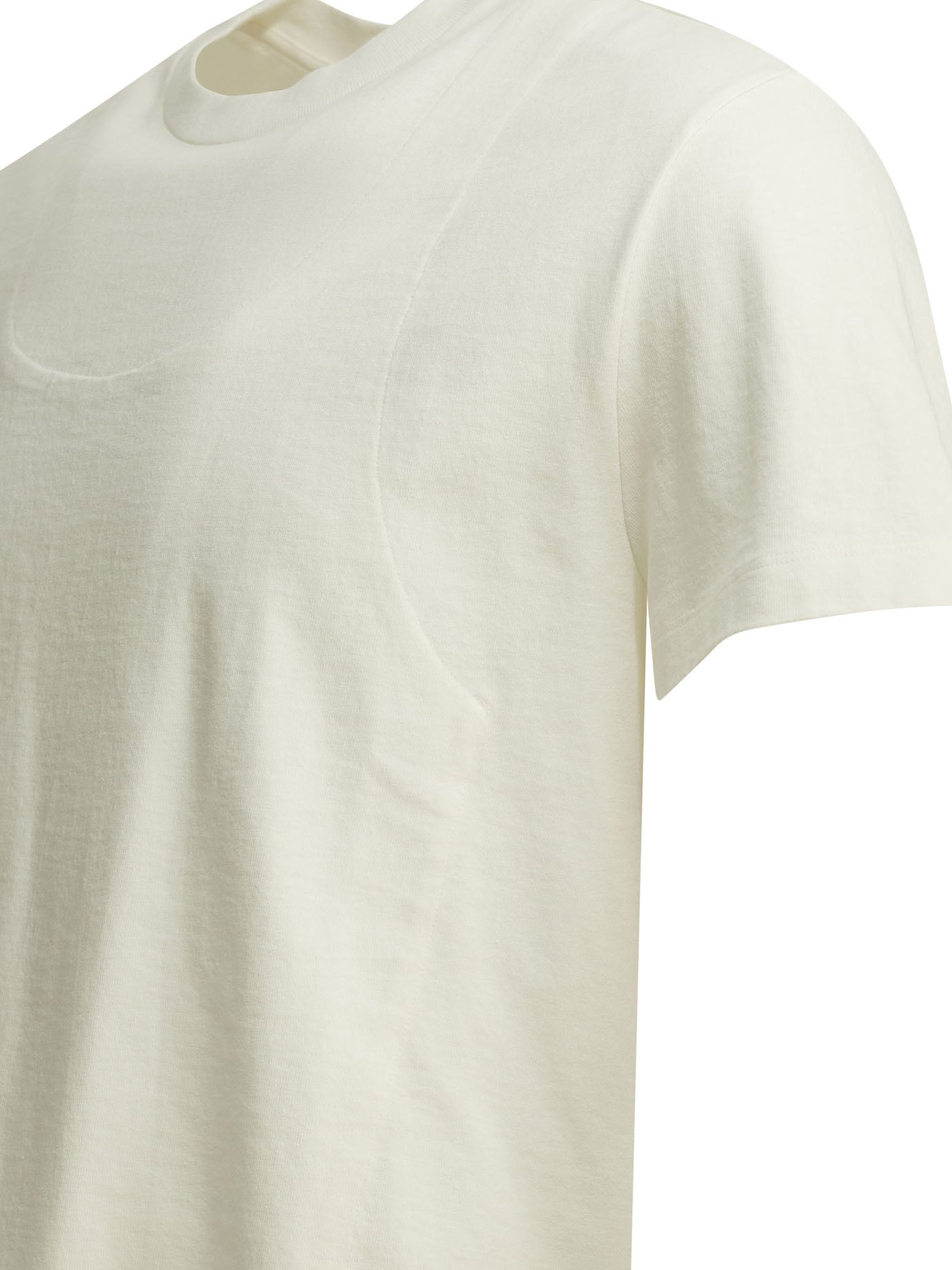 Maison Margiela "Double Layer" Crew-Neck T-Shirt - White