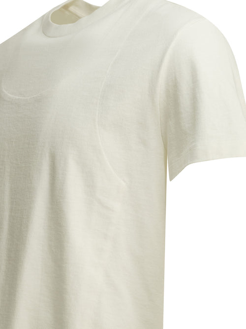 Maison Margiela "Double Layer" Crew-Neck T-Shirt - White