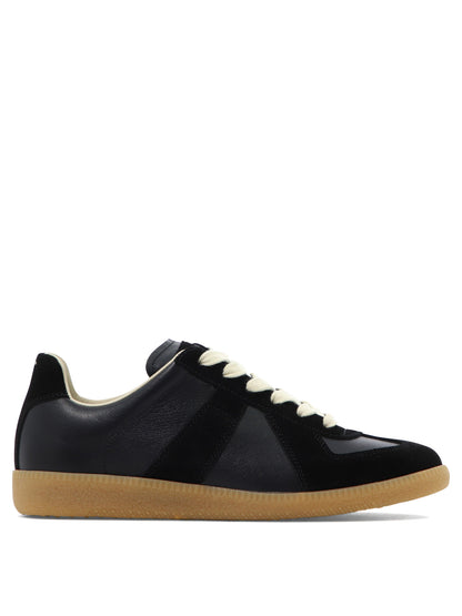Maison Margiela "Replica" Low-Top Sneakers - Black
