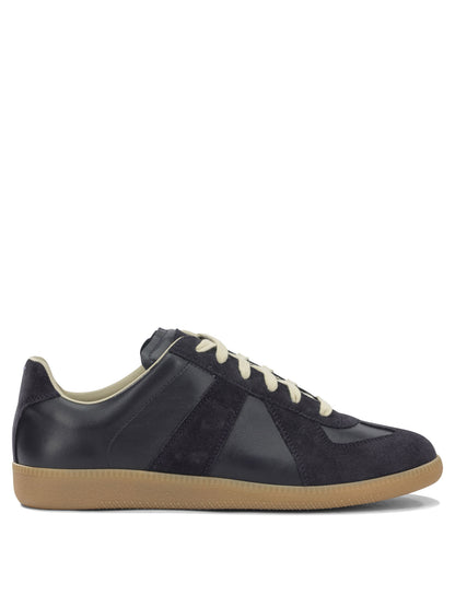 Maison Margiela "Replica" Low-Top Sneakers - Blue