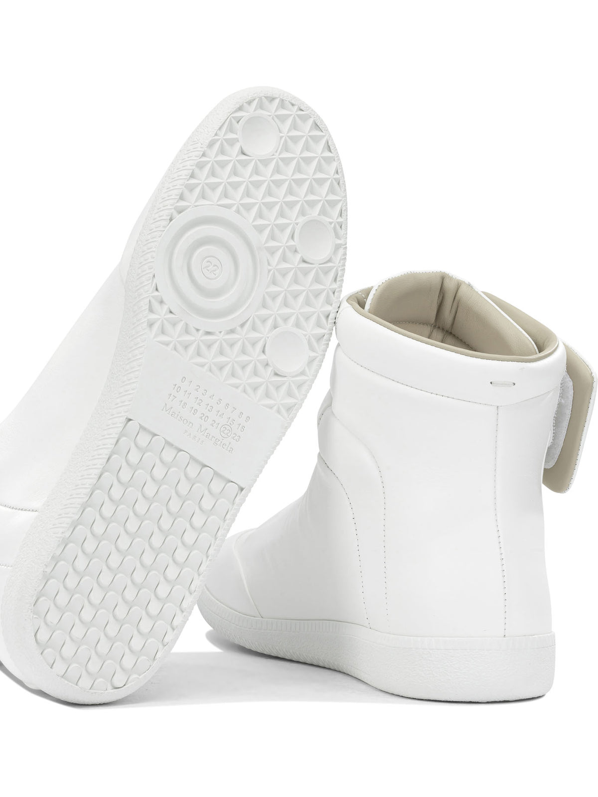 Maison Margiela "Future" High-Top Sneakers - White
