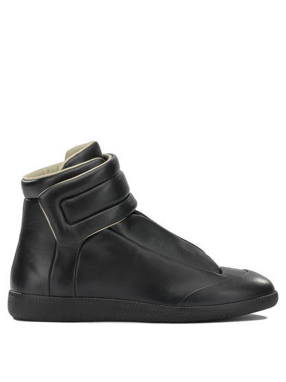 Maison Margiela "Future" High-Top Sneakers - Black