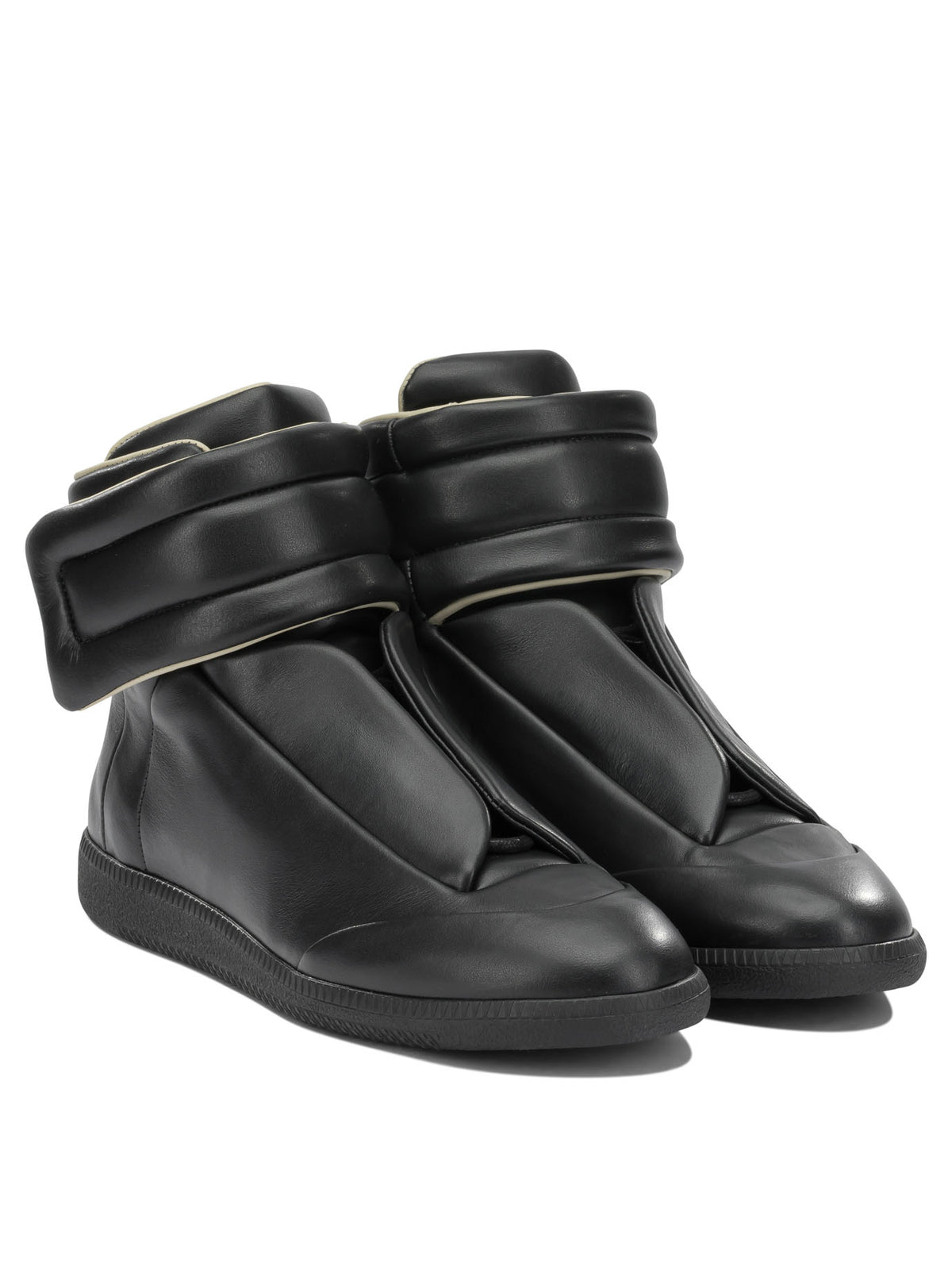 Maison Margiela "Future" High-Top Sneakers - Black