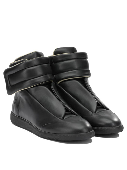 Maison Margiela "Future" High-Top Sneakers - Black