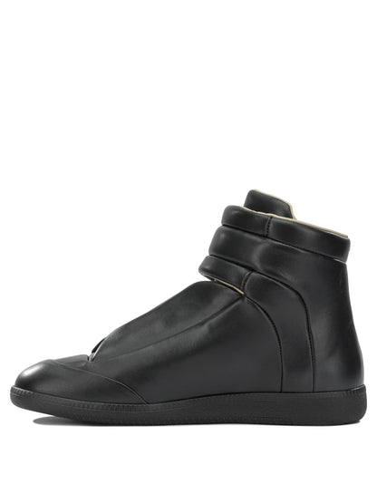 Maison Margiela "Future" High-Top Sneakers - Black