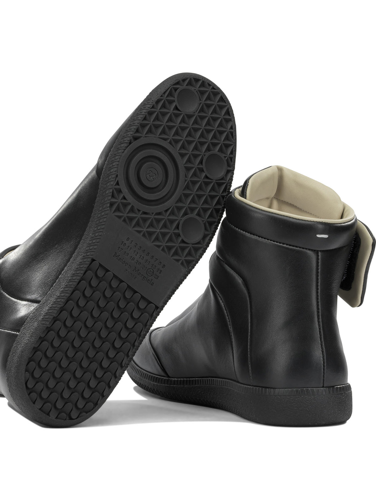 Maison Margiela "Future" High-Top Sneakers - Black
