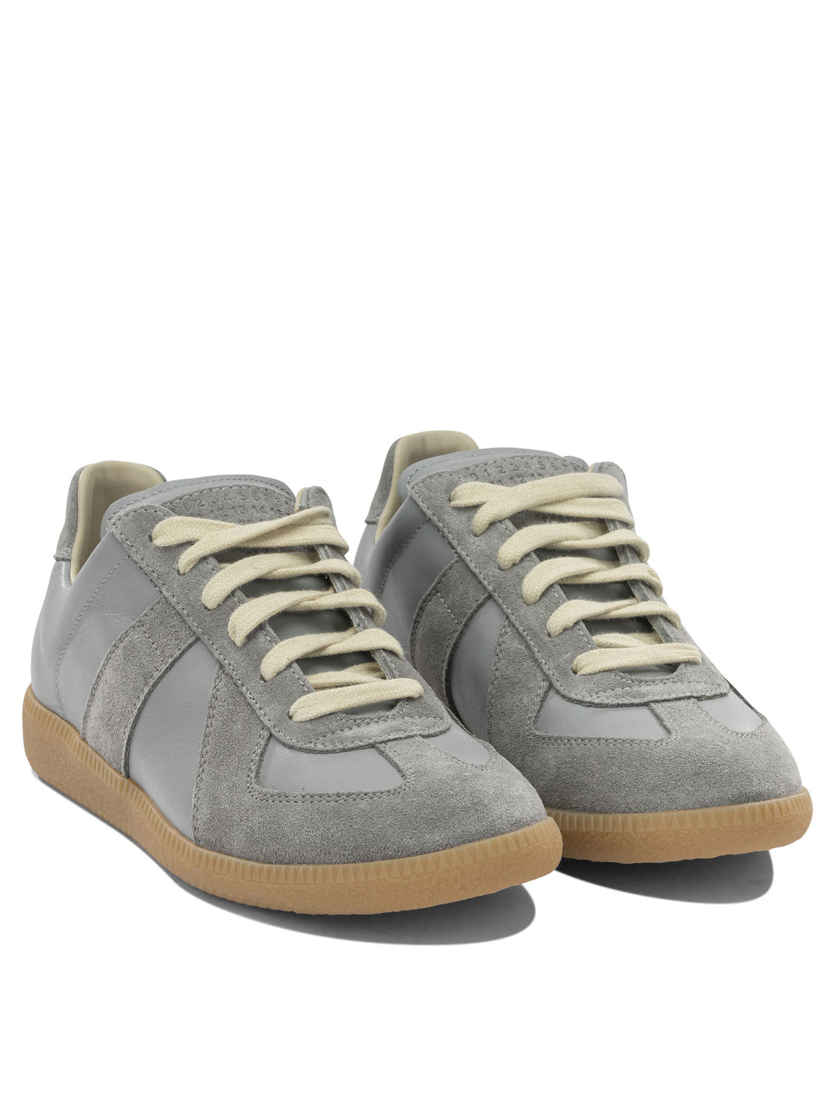 Maison Margiela "Replica" Low-Top Sneakers - Light Blue