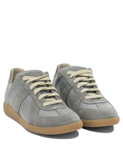 Maison Margiela "Replica" Low-Top Sneakers - Light Blue