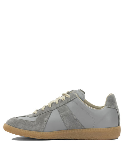 Maison Margiela "Replica" Low-Top Sneakers - Light Blue
