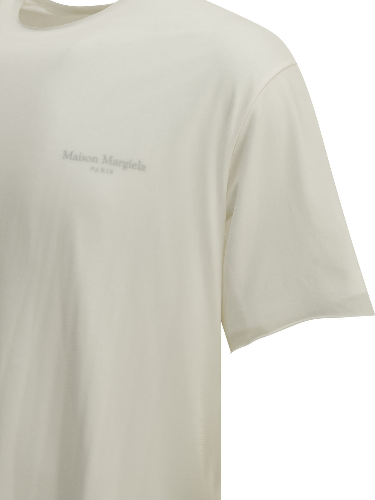 Maison Margiela "Fusion" Crew-Neck T-Shirt - White