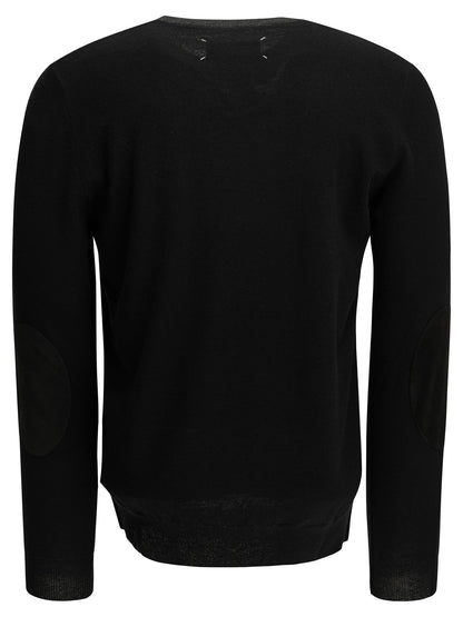 Maison Margiela Wool crewneck sweater - Grey