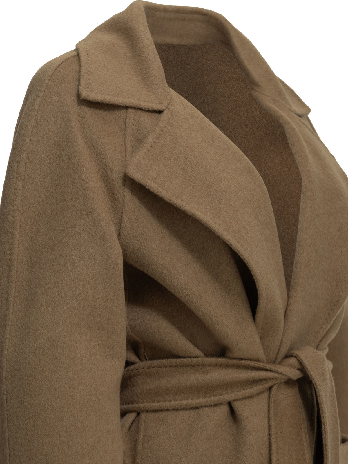 Max Mara "Ready Icon Coat" Long Coat - Beige