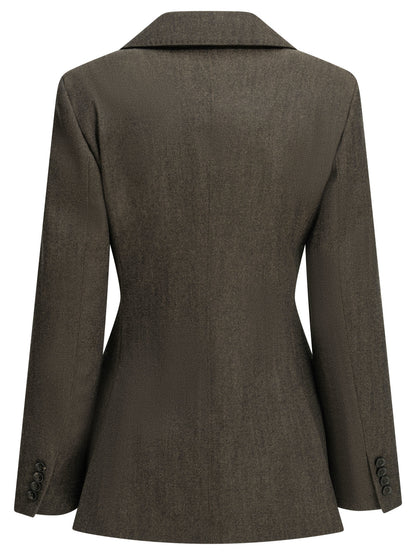 Max Mara Wool Blazer - Black