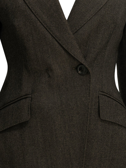 Max Mara Wool Blazer - Black