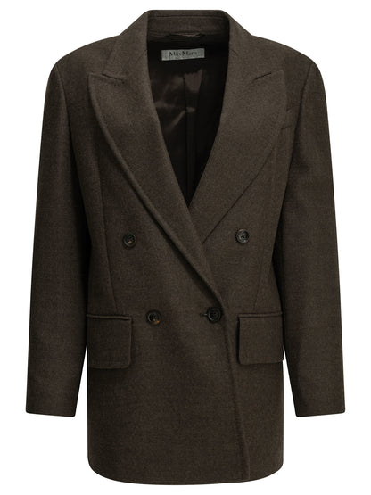 Max Mara "Olimpia" Blazer - Brown