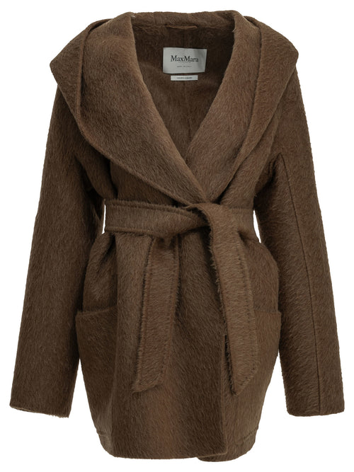 Max Mara Short camel-colored coat - Brown