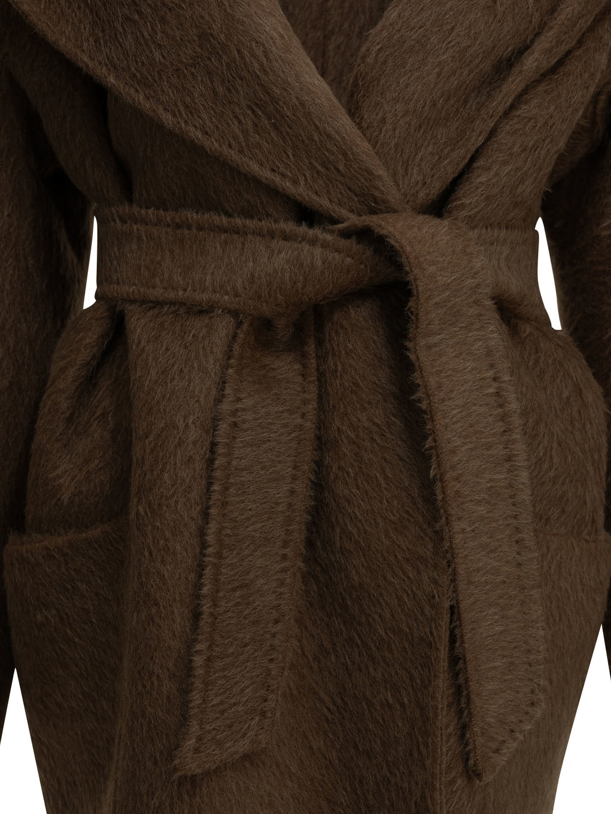Max Mara Short camel-colored coat - Brown