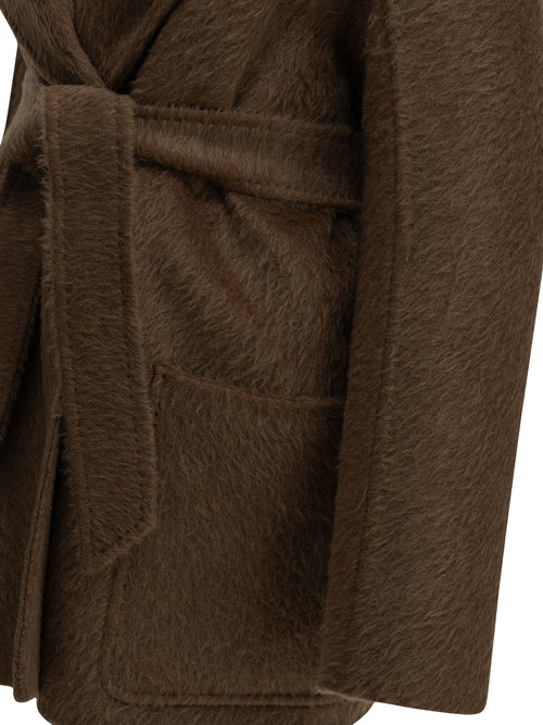 Max Mara Short camel-colored coat - Brown