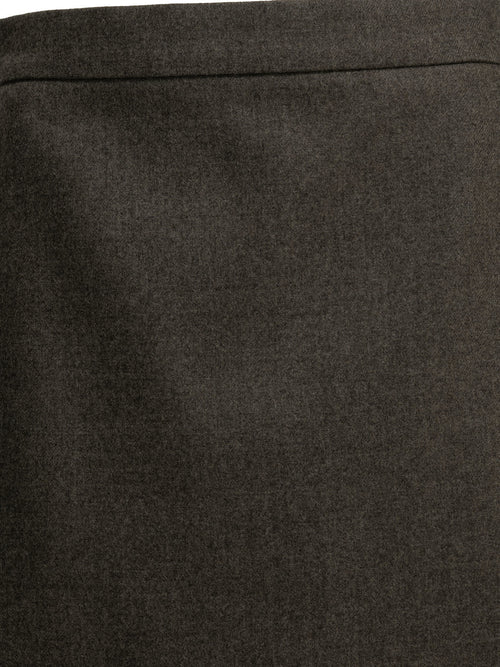Max Mara Wool miniskirt - Grey