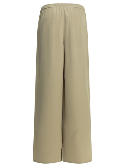 Max Mara Casual silk pants - Grey