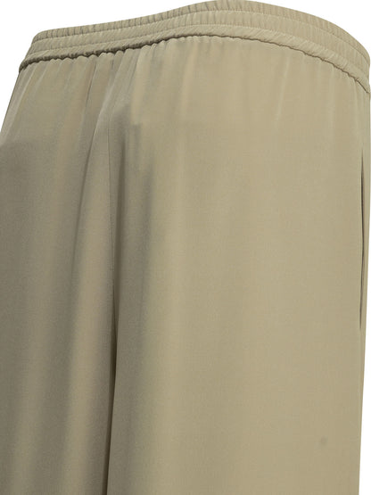 Max Mara Casual silk pants - Grey