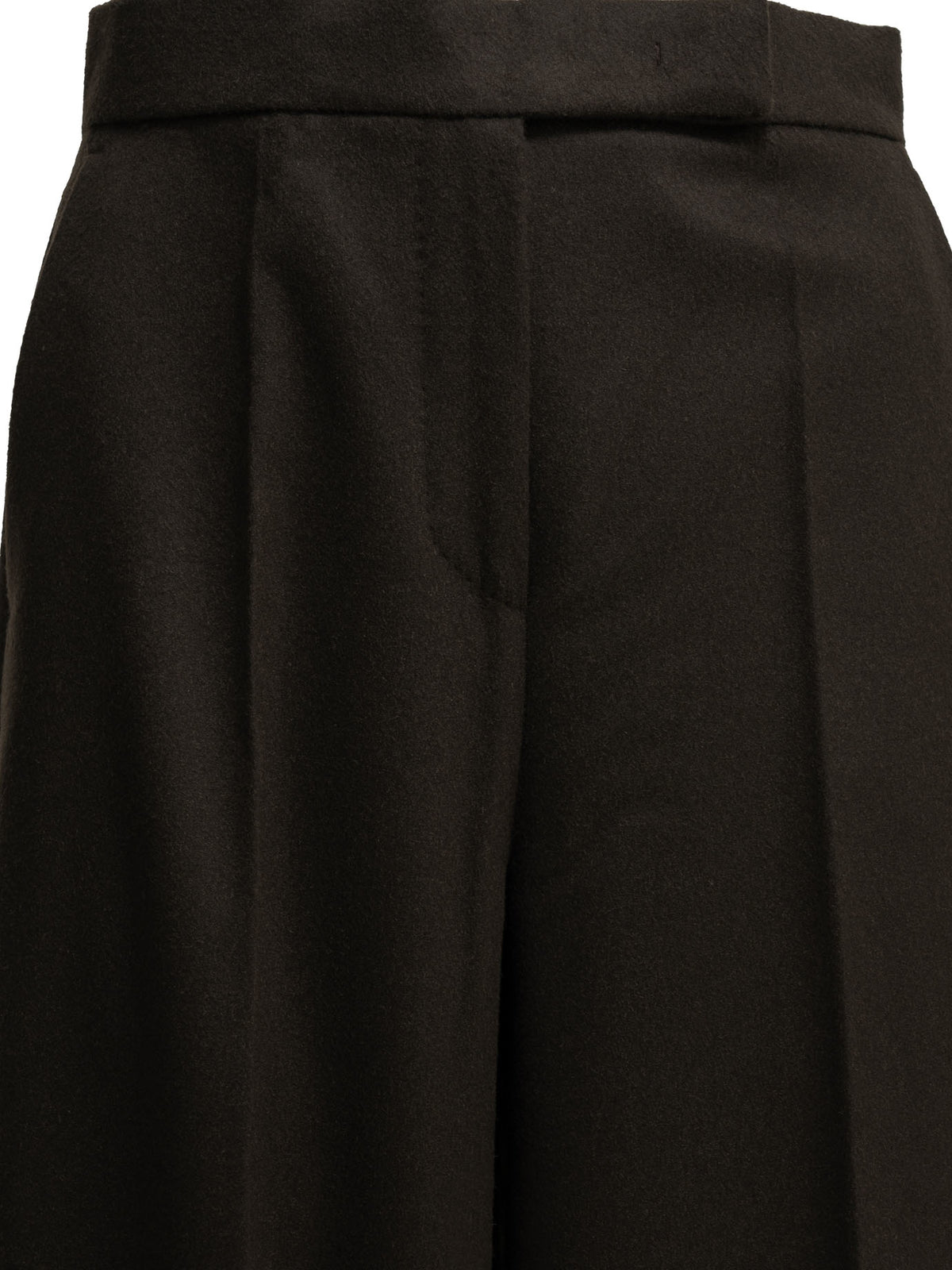 Max Mara Tailored camel-colored pants - Brown