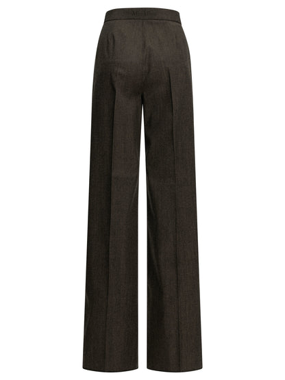 Max Mara Tailored wool pants - Brown