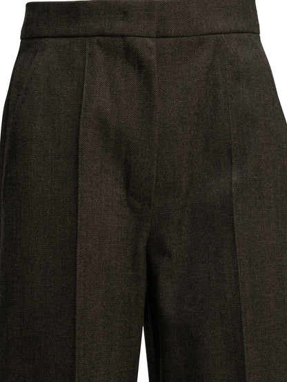 Max Mara Tailored wool pants - Brown