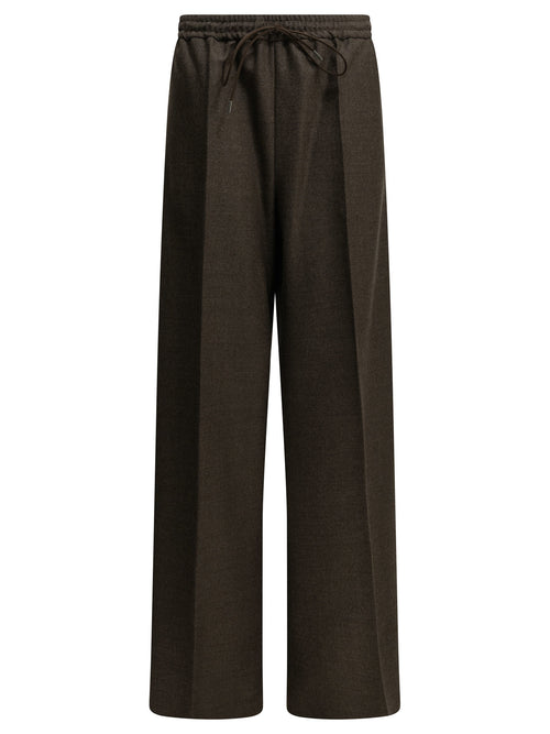 Max Mara Casual wool pants - Brown