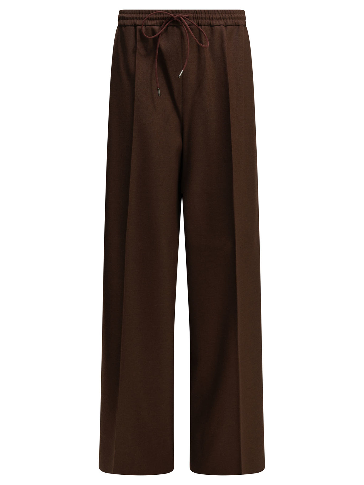 Max Mara Casual wool pants - Burgundy