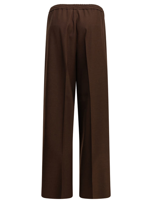Max Mara Casual wool pants - Burgundy