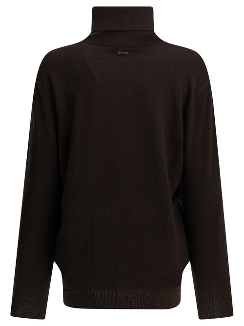 Max Mara Wool and cashmere turtleneck sweater - Brown