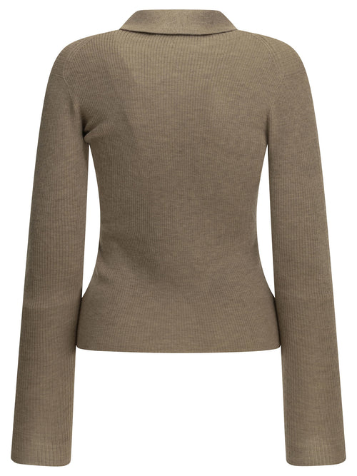 Max Mara Cashmere polo shirt - Beige