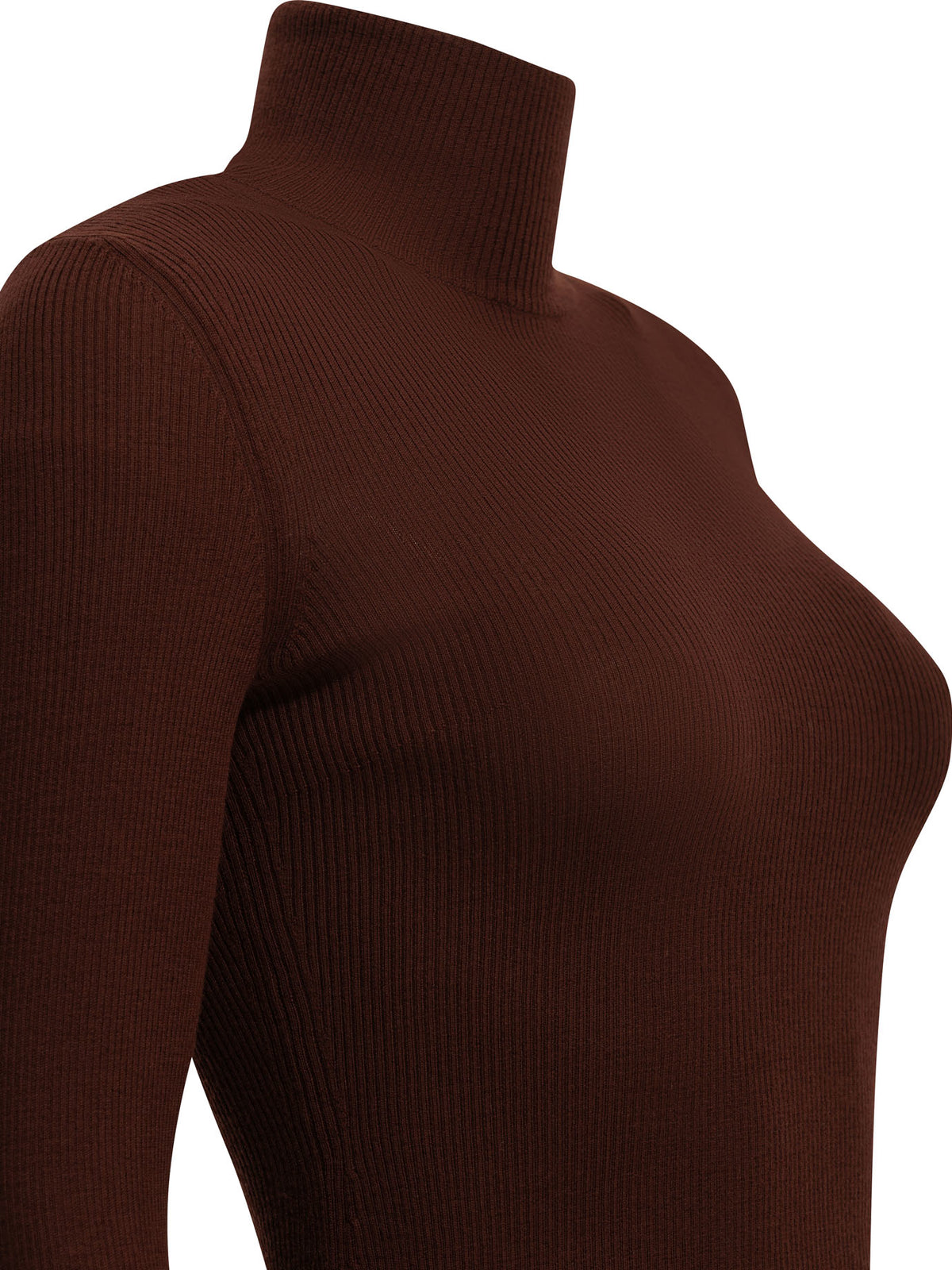 Max Mara Virgin wool turtleneck sweater - Burgundy