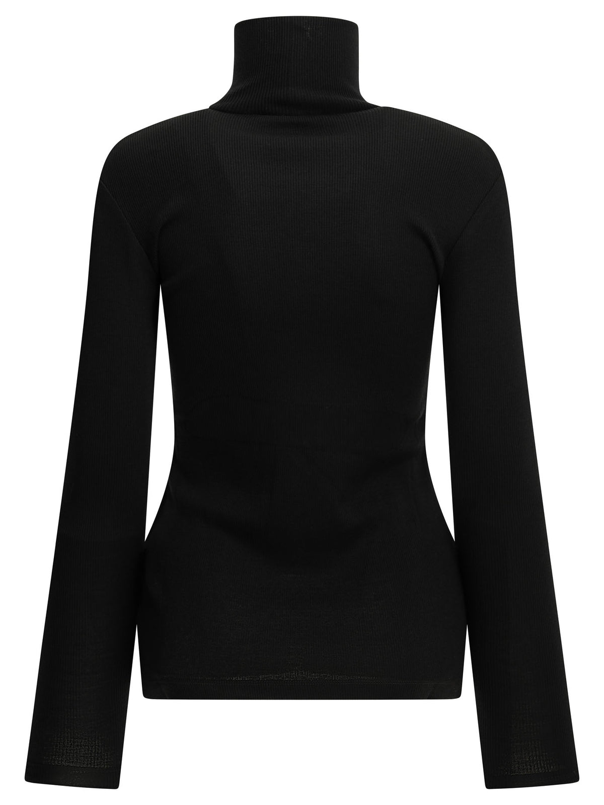 Max Mara Wool jersey turtleneck sweater - Black